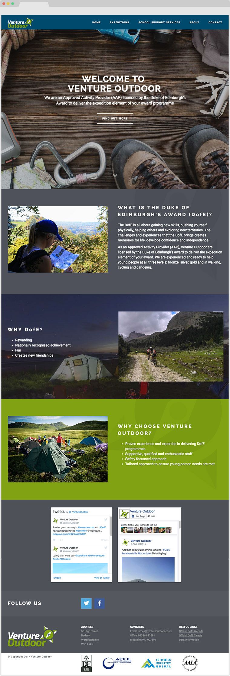 venture outdoor website link